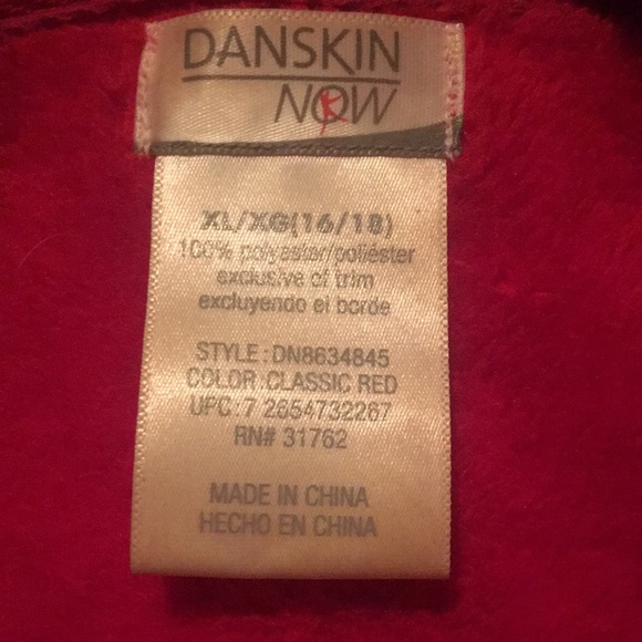 Danskin Zip front fleece - Picture 2 of 5